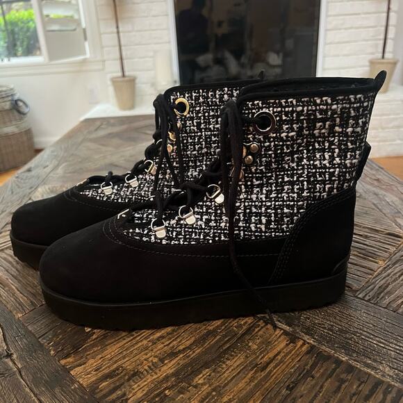 NWOT Women’s Larroude Vail Ankle Platform Boots – Sz 9 - Picture 6 of 13